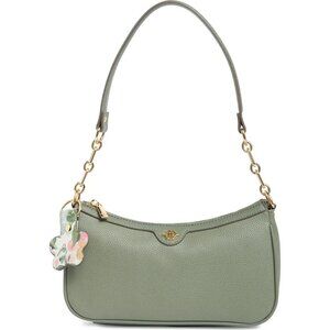 Nanette Lepore Green Flower Charm Core Baguette/NWT